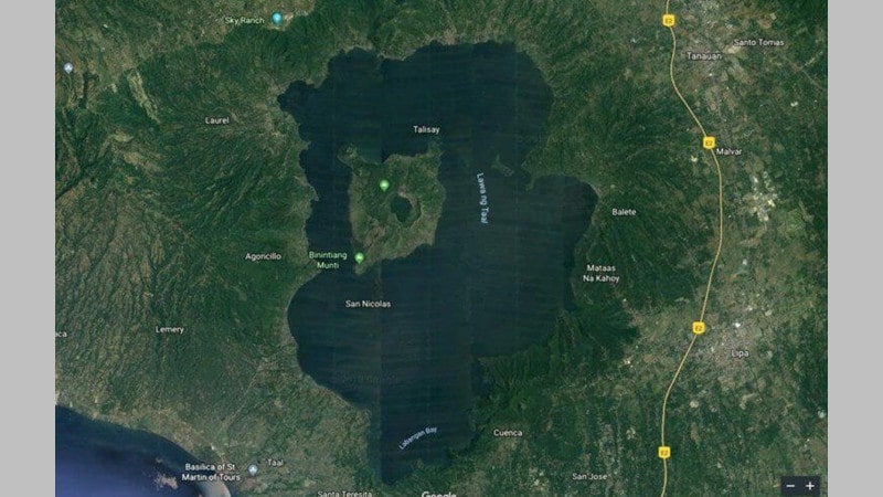 Island in a Lake