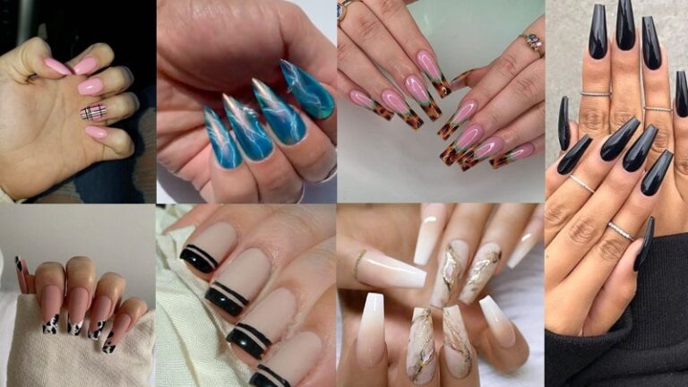 10 Stunning Acrylic Nail Shape Trends Youll Want To Try Tonight