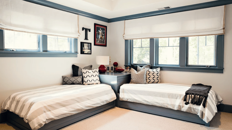 2 beds in one room ideas for adults
